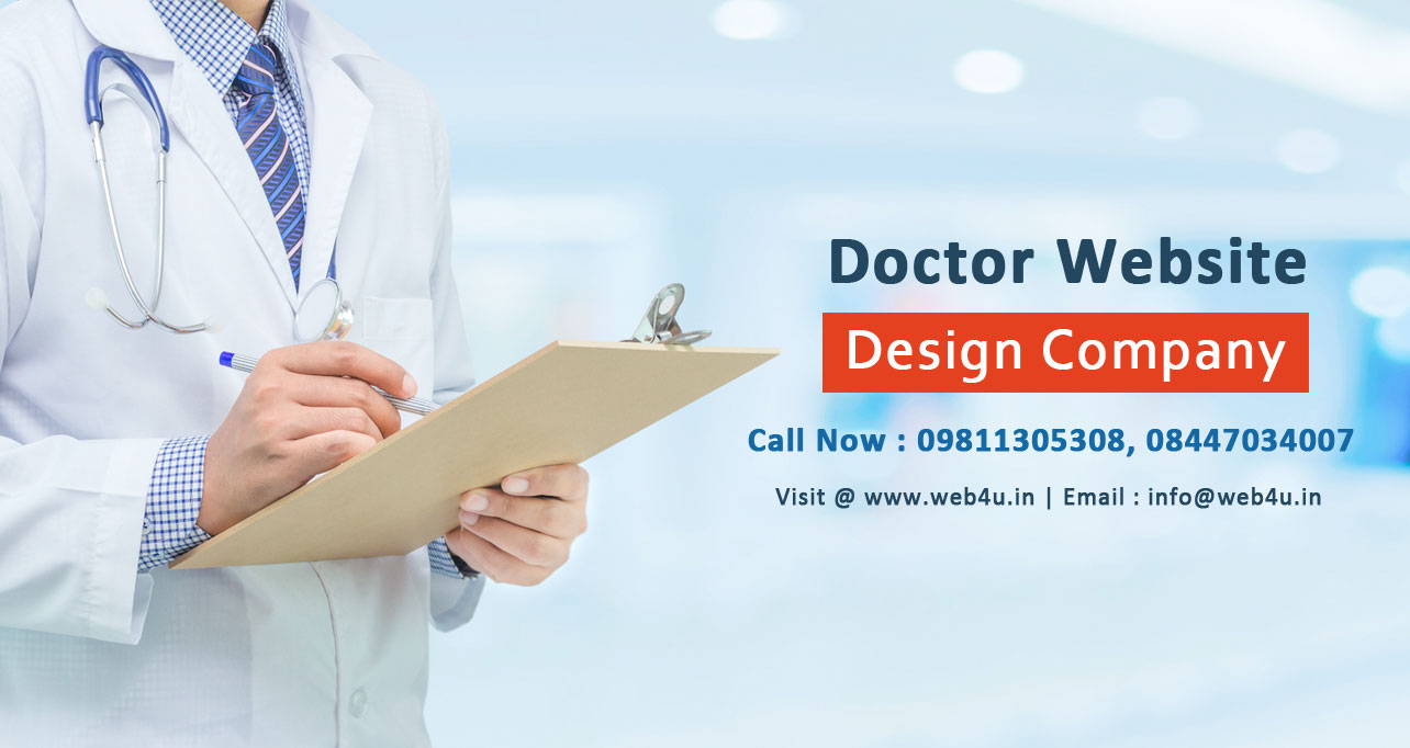 Doctor Website Designing Company in Delhi